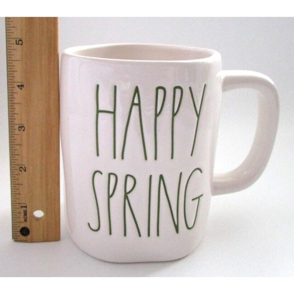 RAE DUNN Artisan Collection "HAPPY SPRING" Mug Coffee Tea Cup - 16 oz by Magenta - Picture 6 of 8